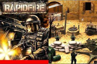 بازی جاوا Rapid Fire برای موبایل